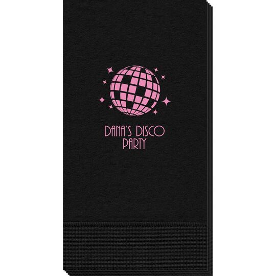 Disco Ball Guest Towels